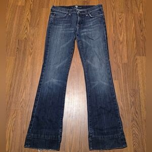 7 For All Mankind Jeans Size 29 Bootcut Made in USA Premium Denim Y2K A92